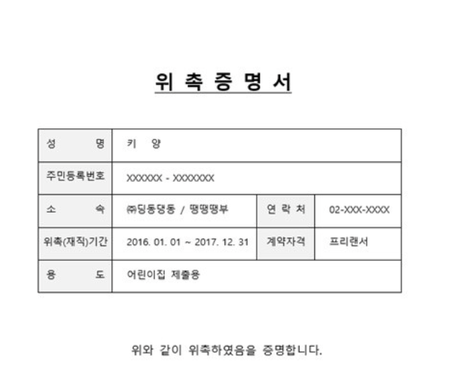  위촉증명서 의미, 용도, 발급방법 알아보자(위촉증명서 양식 hwp 포함)