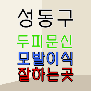 서울 성동구 모발이식 잘하는곳