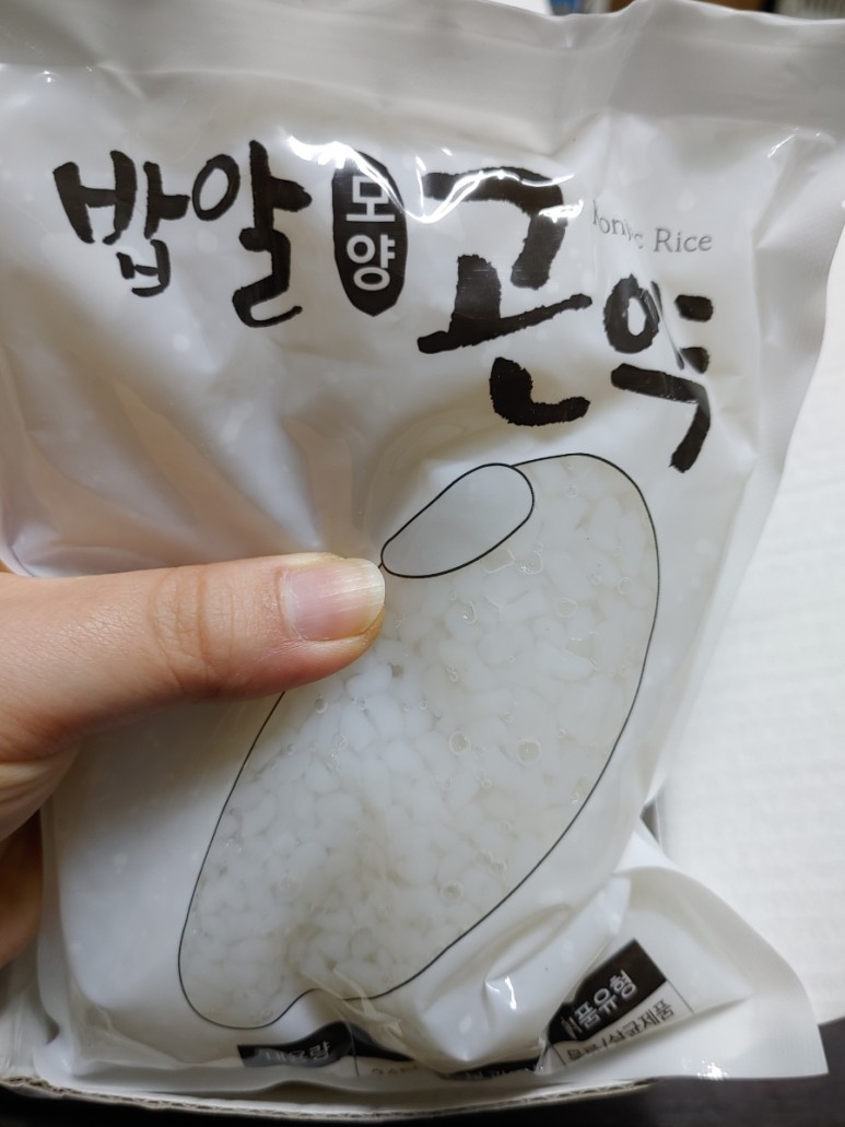 다이어트 곤약밥 / 밥 모양의 곤약은 탄수화물과 칼로리에 대한 걱정을 줄여줍니다! 1