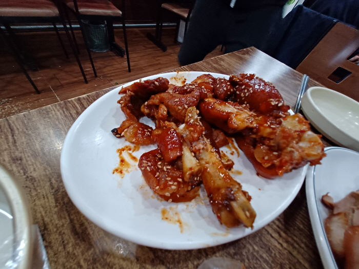  [면목동 사가정역 족발 맛집]일호족발 면목시장 매운족발 국물
