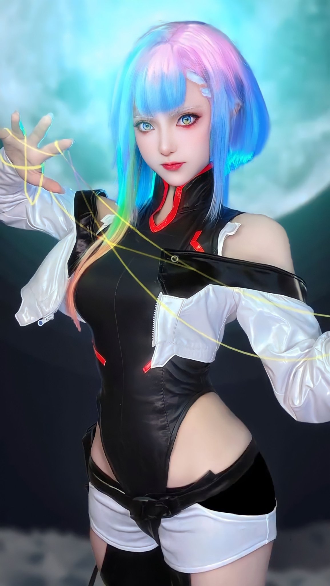  사이버펑크 엣지러너 루시(루시나 쿠시나다) 코스프레 사진 4장