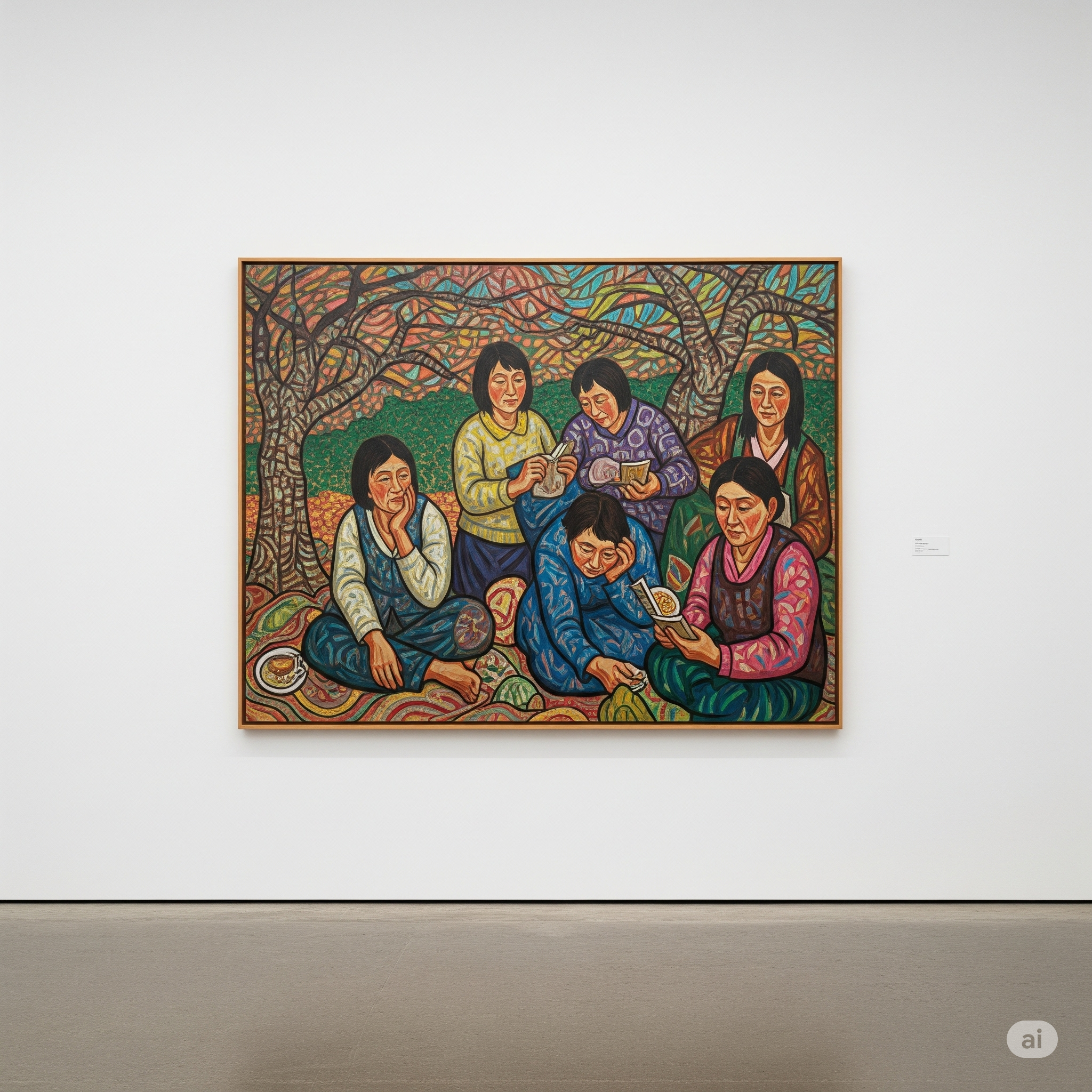 천경자 관련 사진
