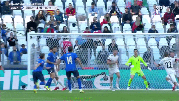  네이션스리그 34위전 이탈리아 vs 벨기에 골모음.gif