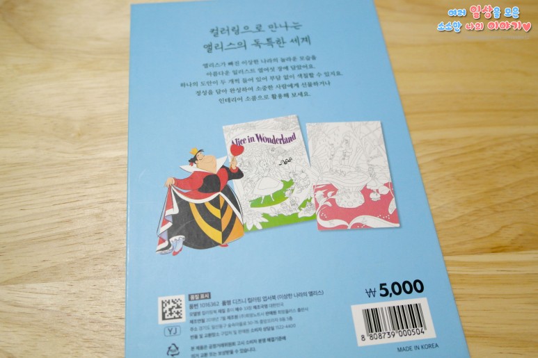 다이소 컬러링북 다이소 저렴하고 귀여운 디즈니 컬러링북 7