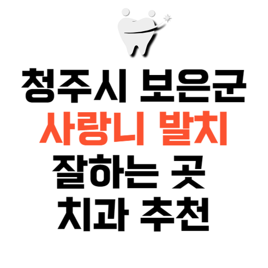 충북 보은군 사랑니 치과 발치 잘하는 곳 추천 매복 가격 비용.png