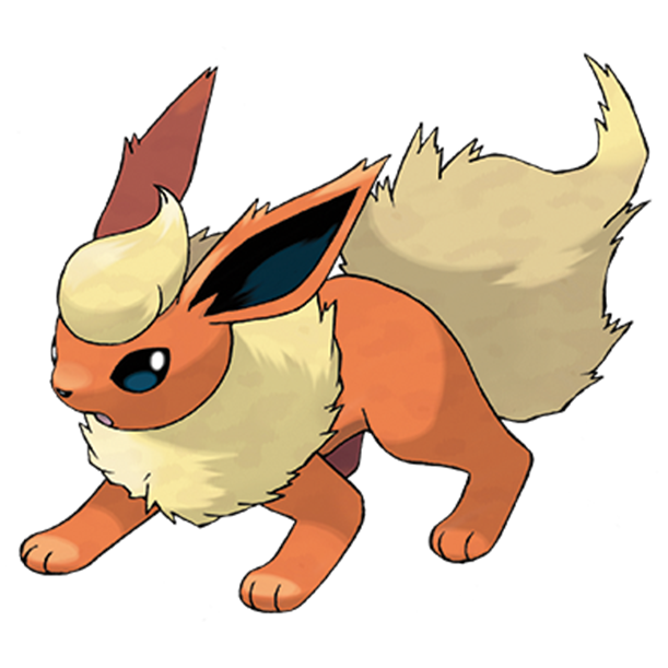  [포켓몬도감]  No. 136 부스터 Flareon #136