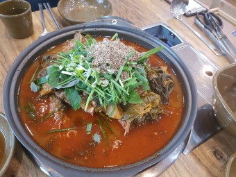 시래기소불고기 시래기돌솥비빔밥