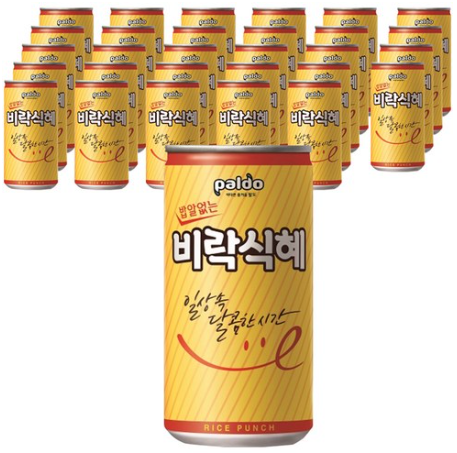  팔도 밥알없는 비락 식혜, 175ml, 30개 - 신선한 맛과 다양한 구매 옵션으로 편리하게 즐기는 럭셔리한 식혜
