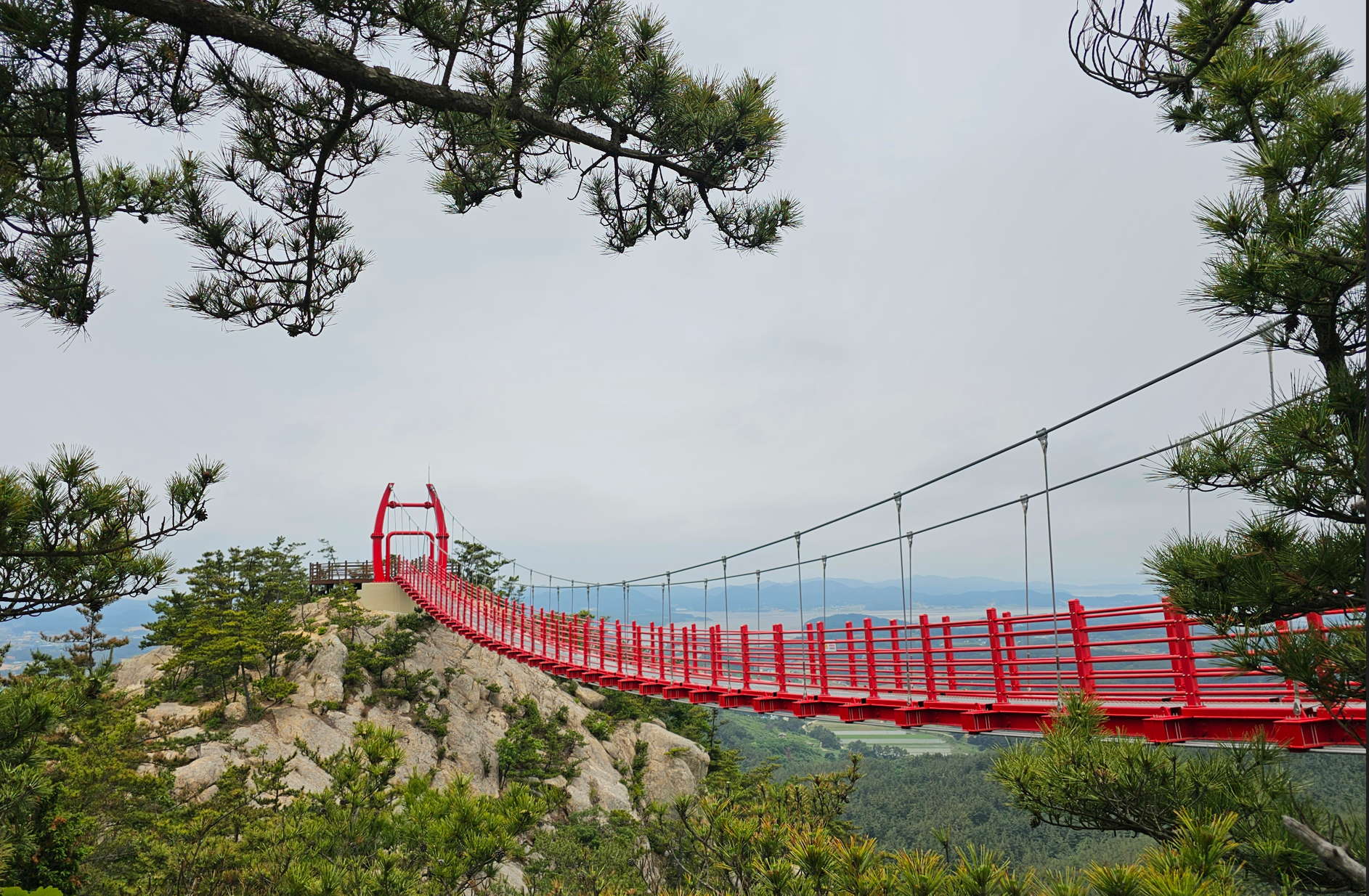 백화산 구름다리