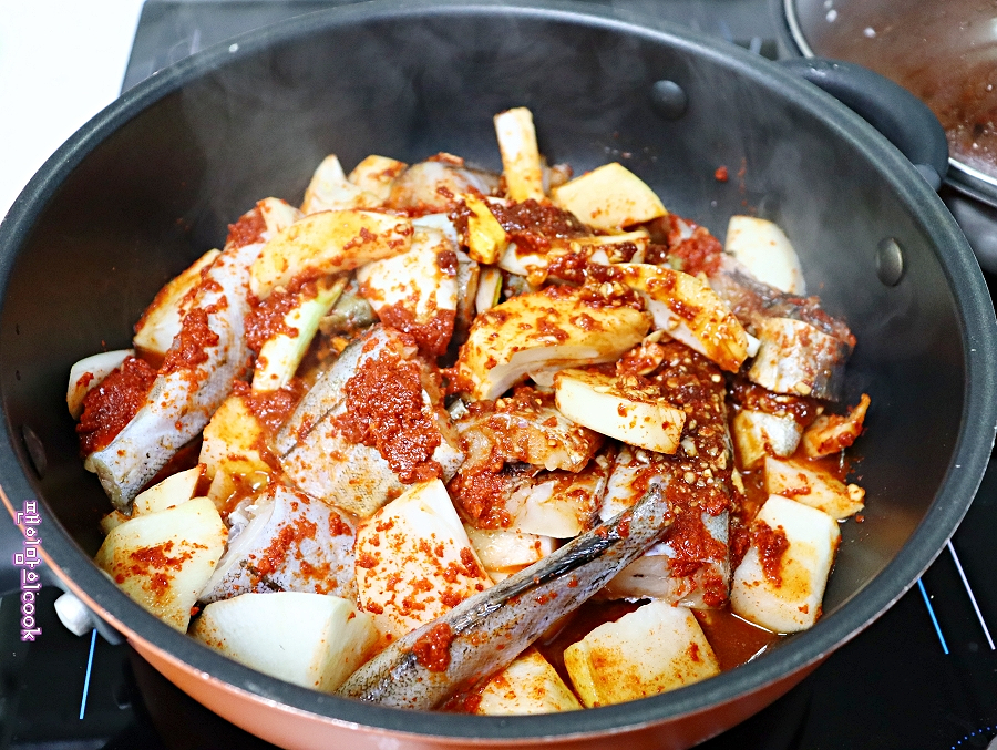 만드는법 집에서 술안주 베스트 코다리조림 만드는법 명태코다리찜 코다리무조림 12