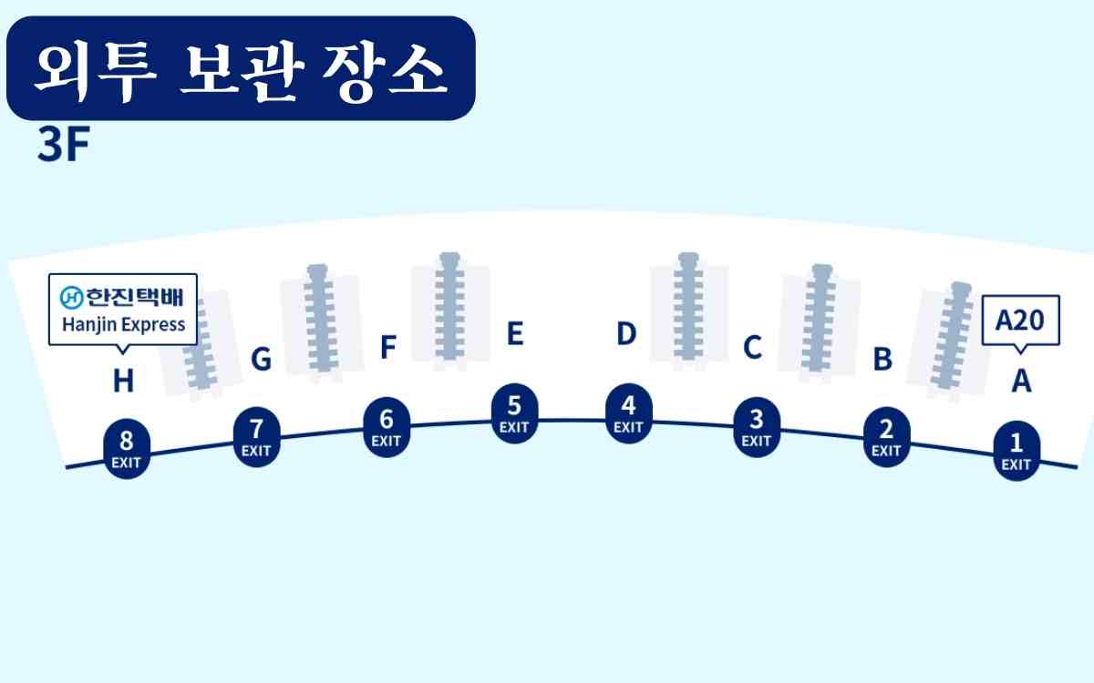 외투보관 장소