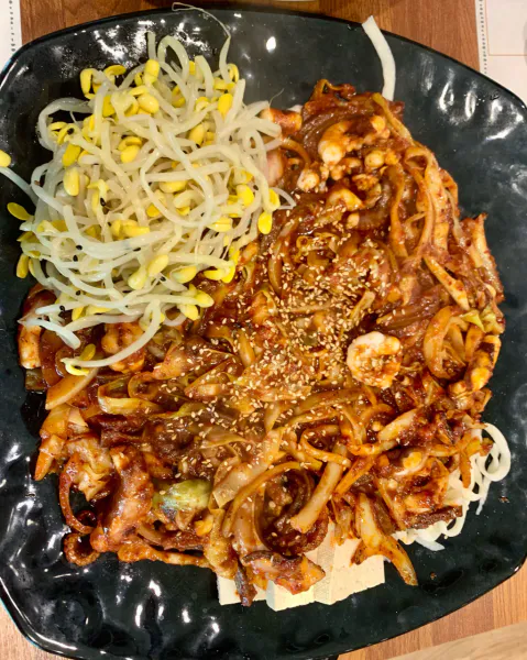생생정보 우와한 식당 도토리묵낙지볶음 음식점