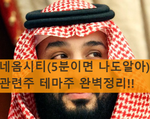  뭔데 이렇게 핫하지? 네옴시티의 모든것 - 사업개요, 수주기업, 관련주