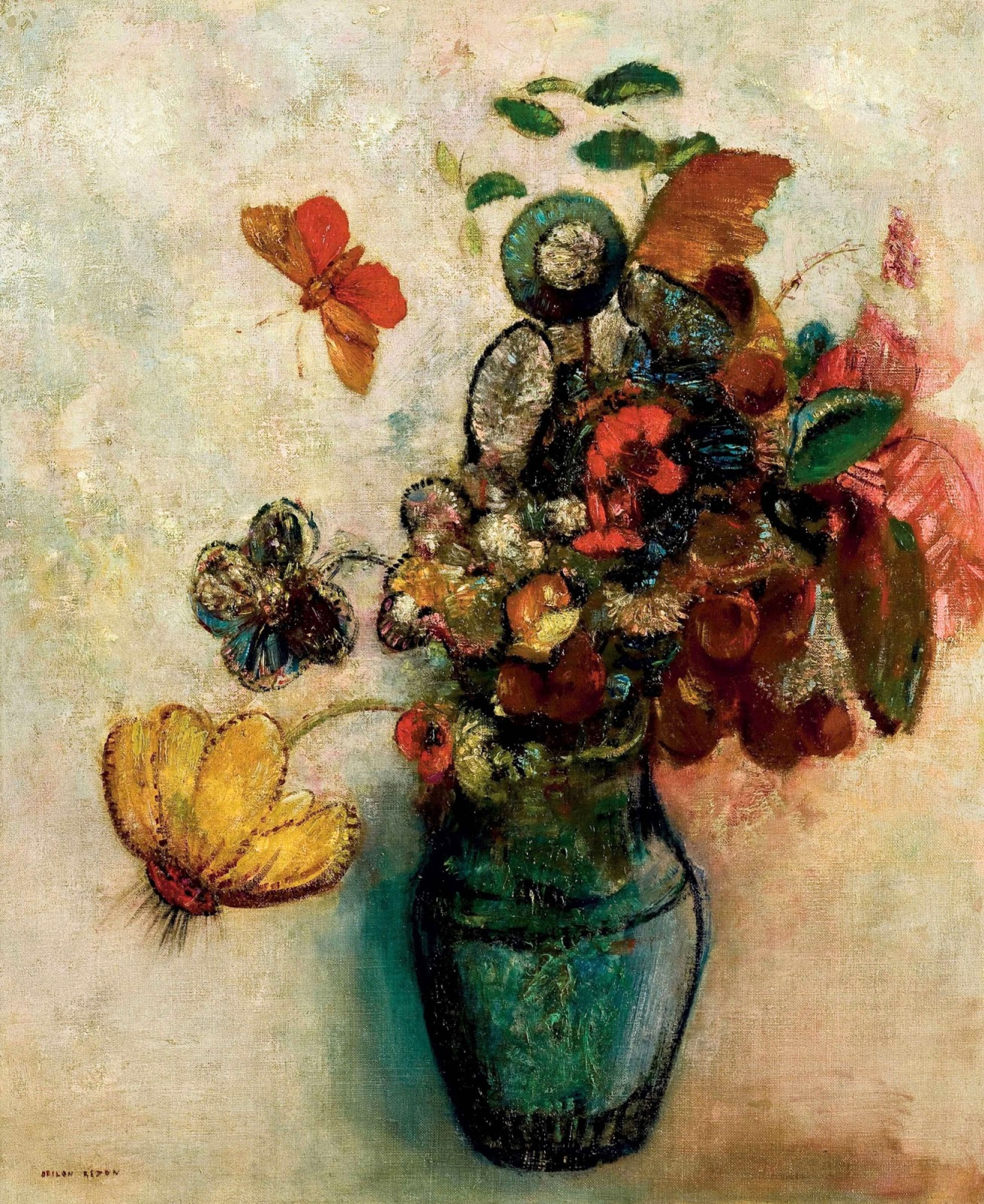 오딜롱 르동(Odilon Redon)&#44; 프랑스&#44; 화가&#44; 1840-1916