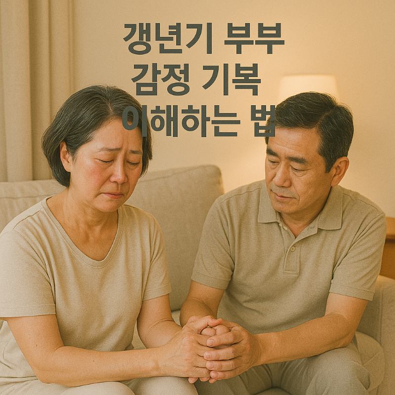 갱년기 부부 감정 기복 이해하는 법