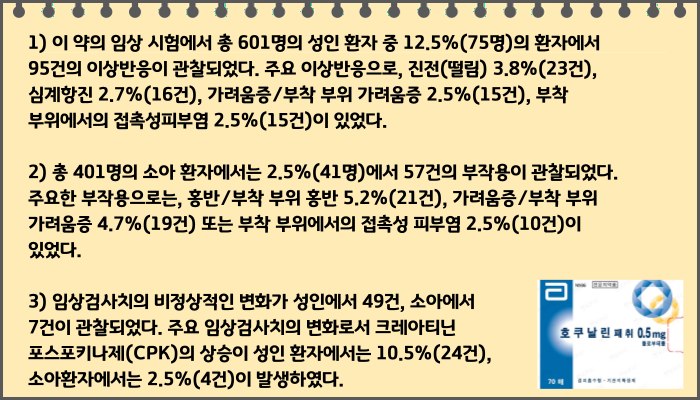 호쿠날린패치_부작용