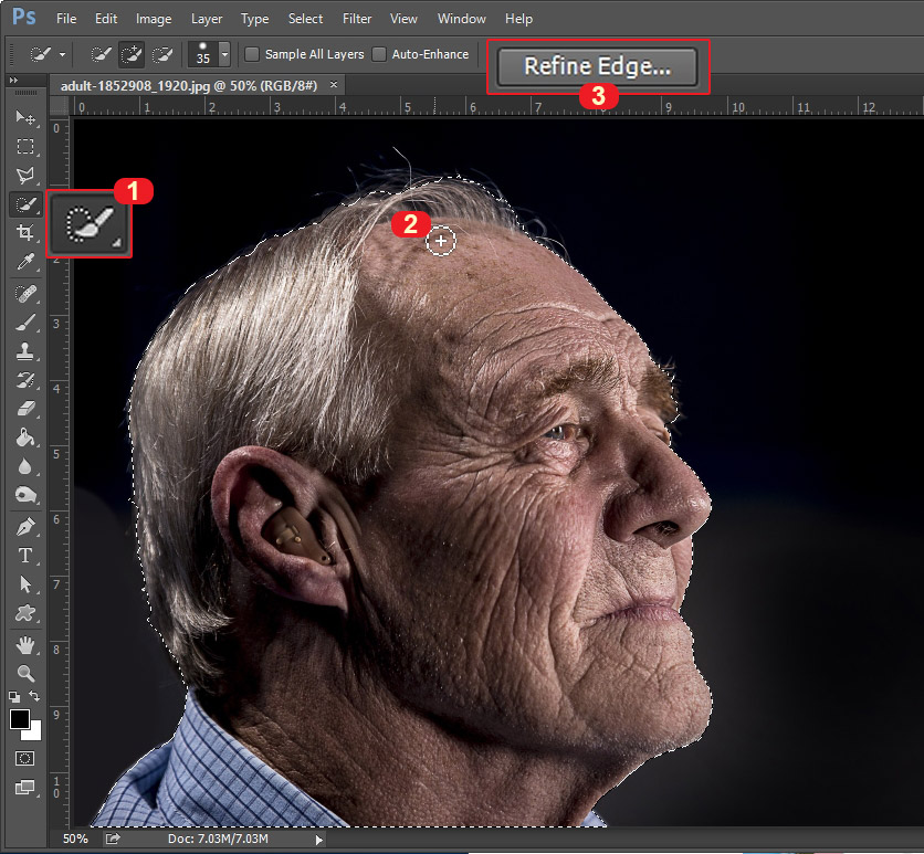 포토샵 인물 누끼따기