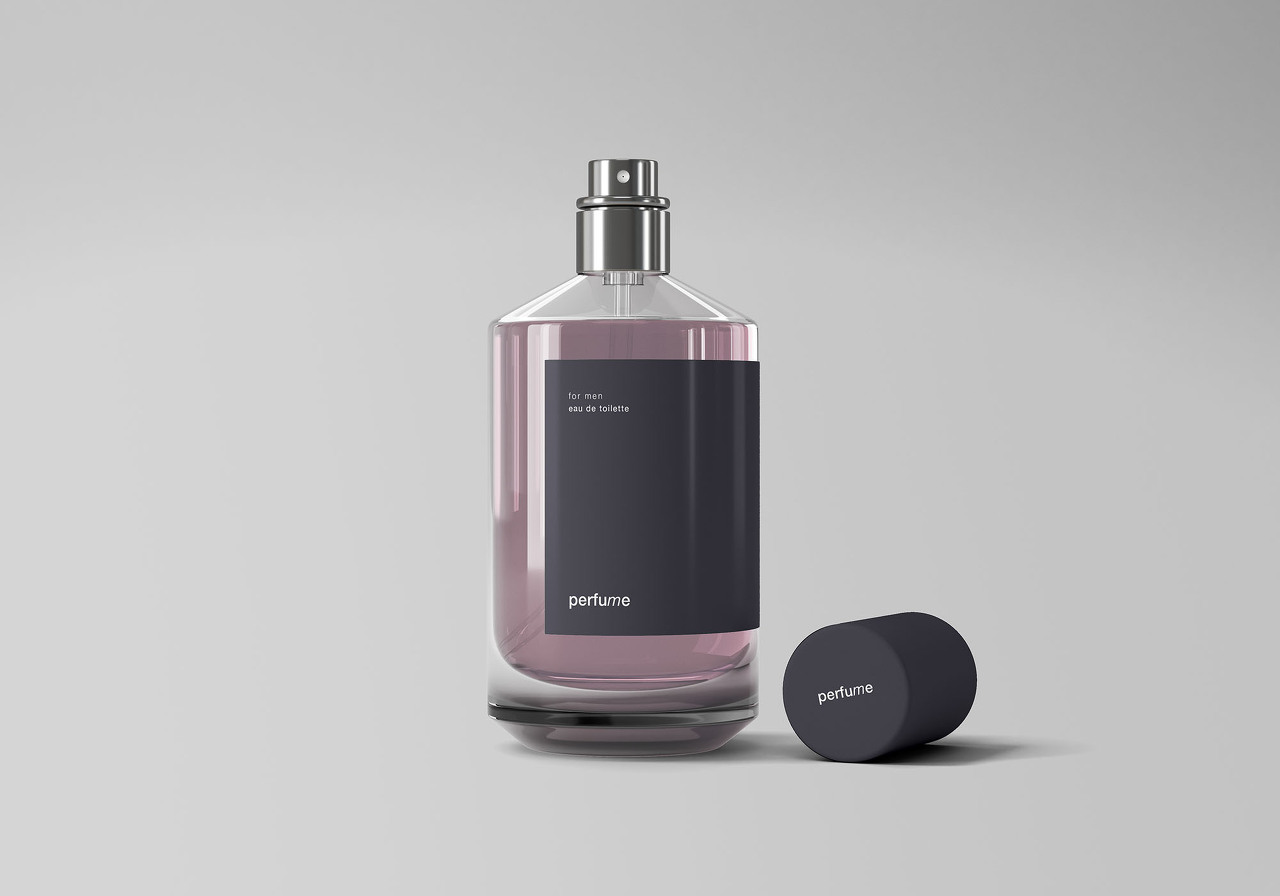 Classic Perfume Mockup(클래식 향수 목업)