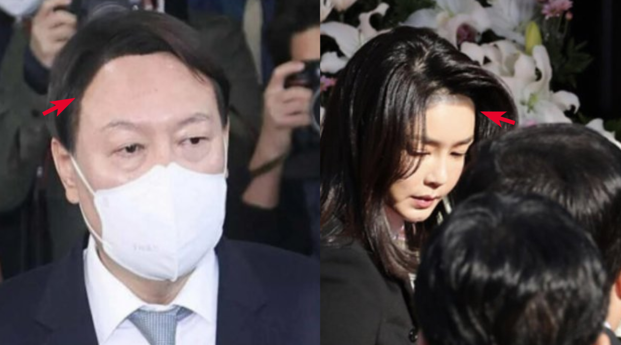 "희생당한 국민을 귀신 취급하는 건가?" 액막이를 위해 이마에 숯 칠하고 조문한 그들의 행위