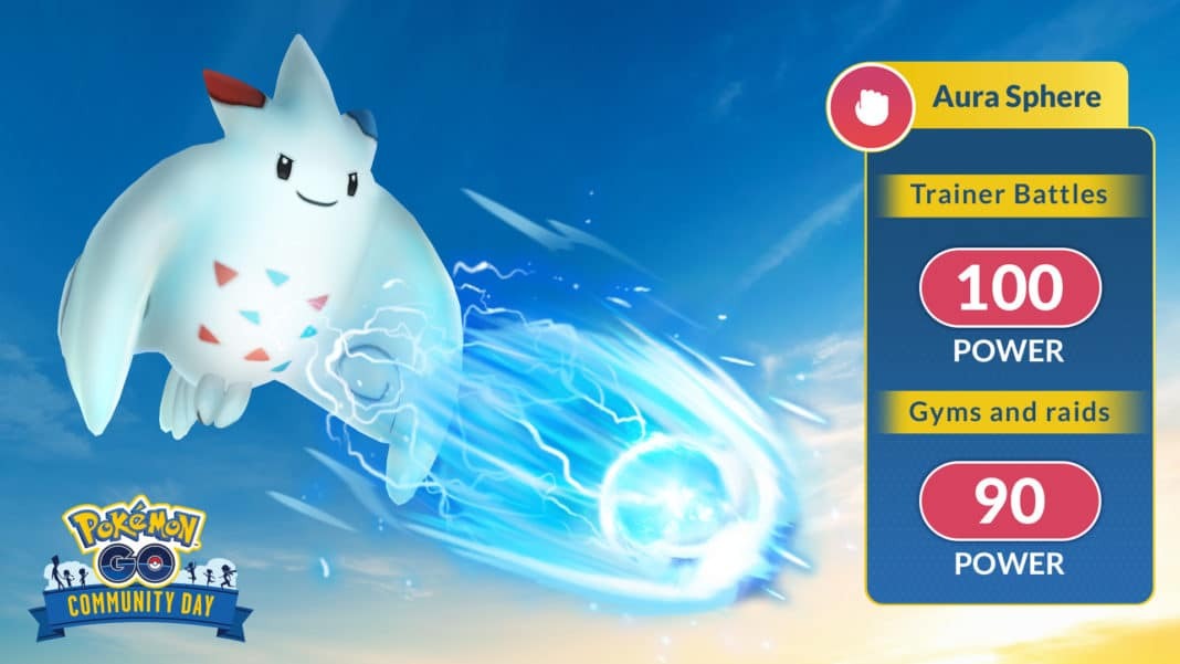  포켓몬고 토게키스 레이드 공격자로서의 Togekiss: Aura Sphere가 차이를 만들까요?