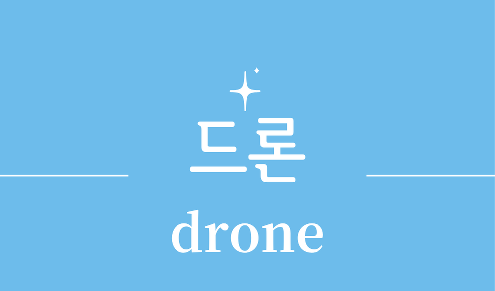 '드론(drone)'