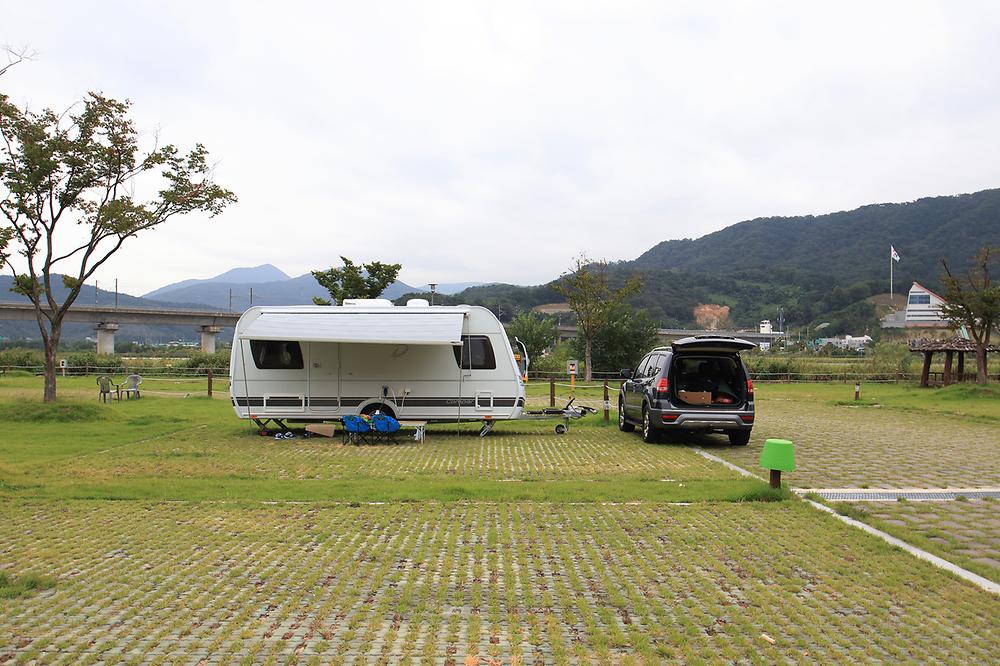 경상북도 칠곡보 오토캠핑장 소개