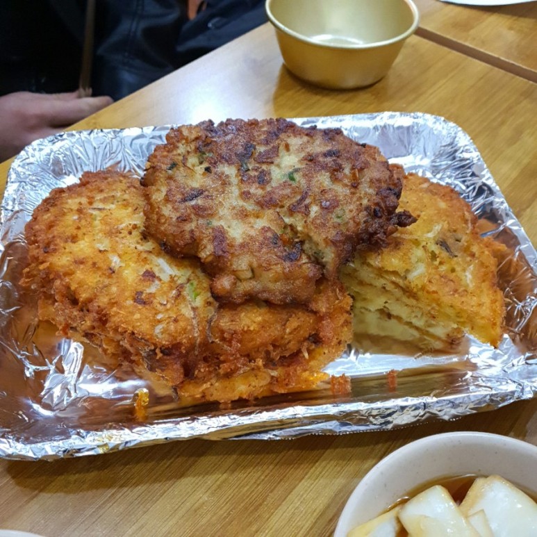  광장시장 맛집) 순희네빈대떡, 박가네 빈대떡 리뷰