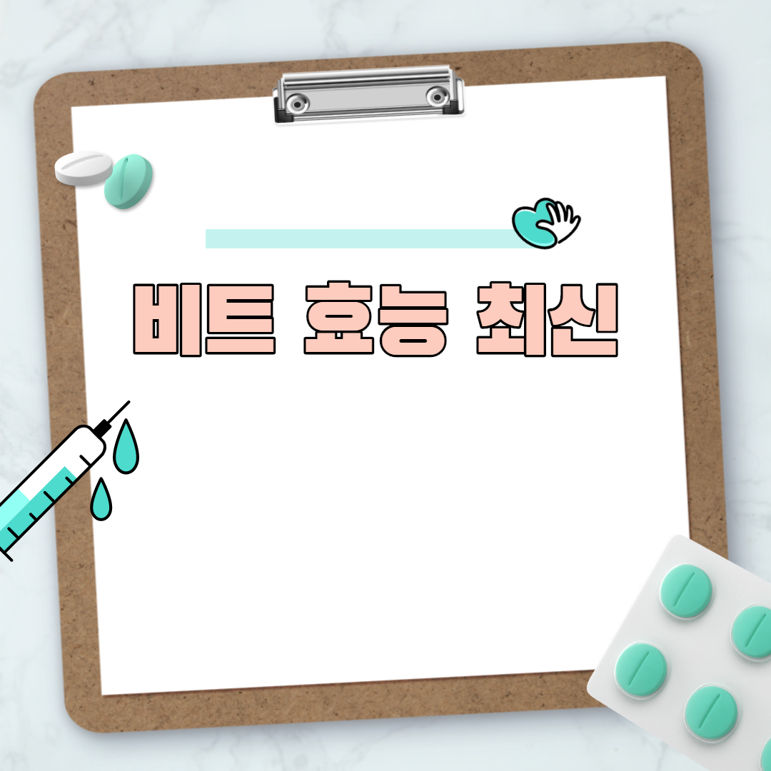  비트 효능 최신