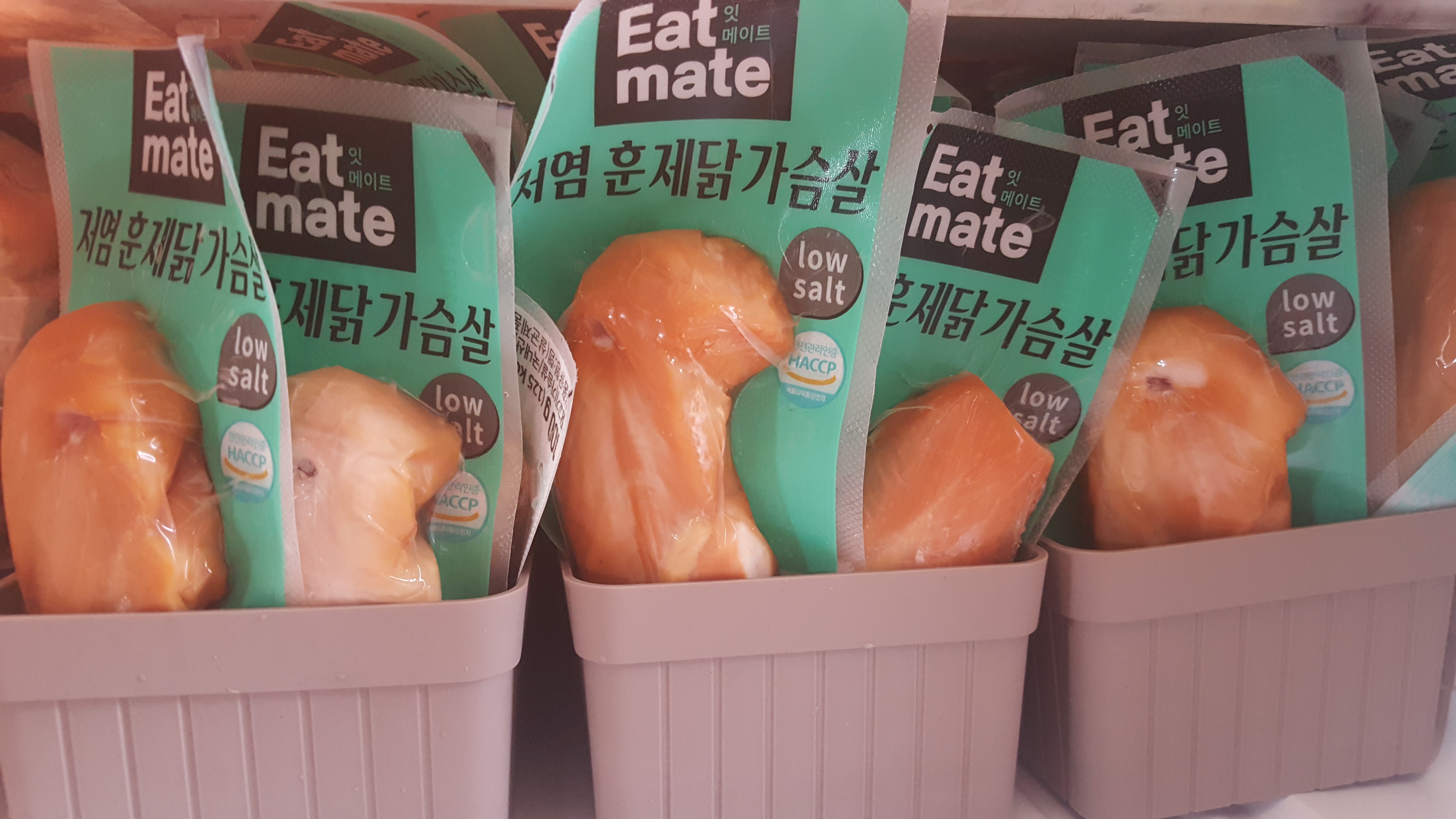  단백질 보충하기 잇메이트 훈제 닭가슴살 저염, 압력밥솥으로 만든 찐달걀 내돈내산 후기