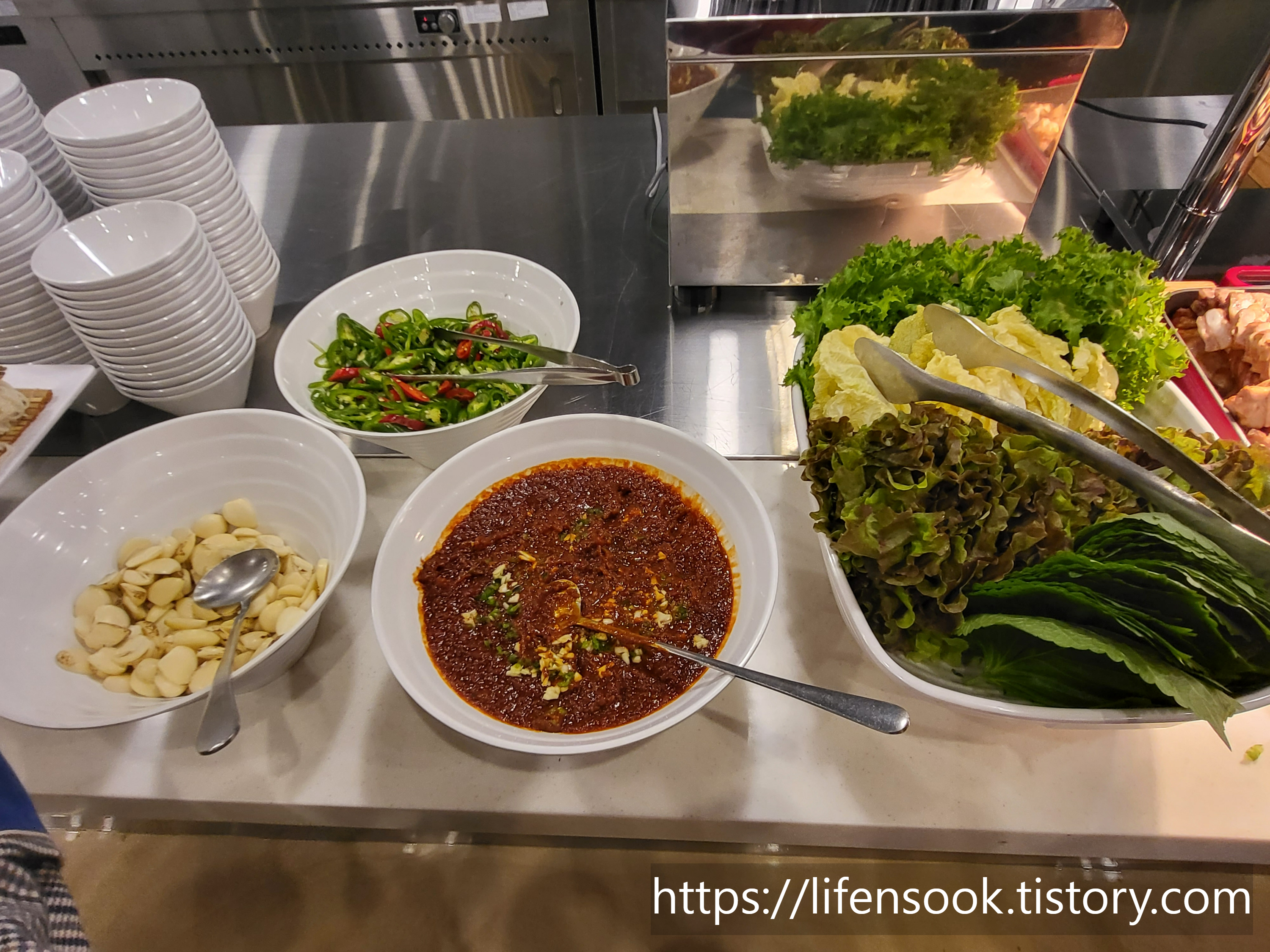 에스라운지(S-LOUNGE) 런치 BBQ뷔페 음식 7