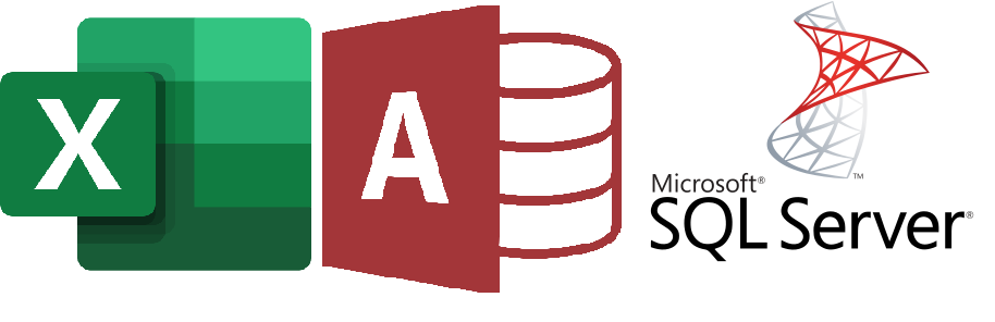  Excel, Access, Mssql 제품 별 차이 구분