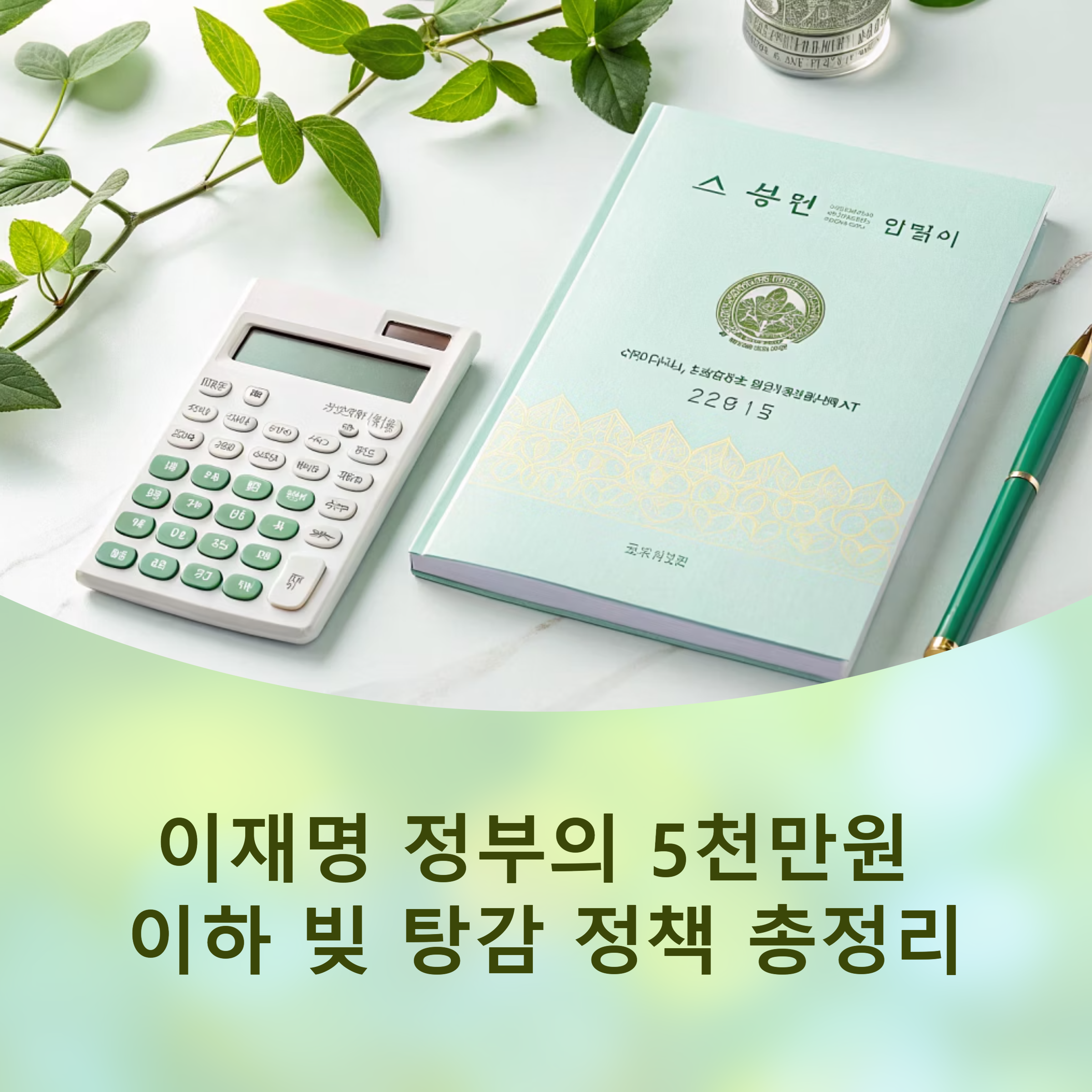 이재명 정부의 빚 탕감 정책