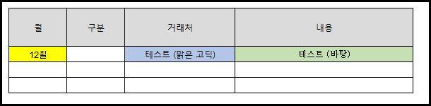  엑셀 서식 복사 1분이면 가능
