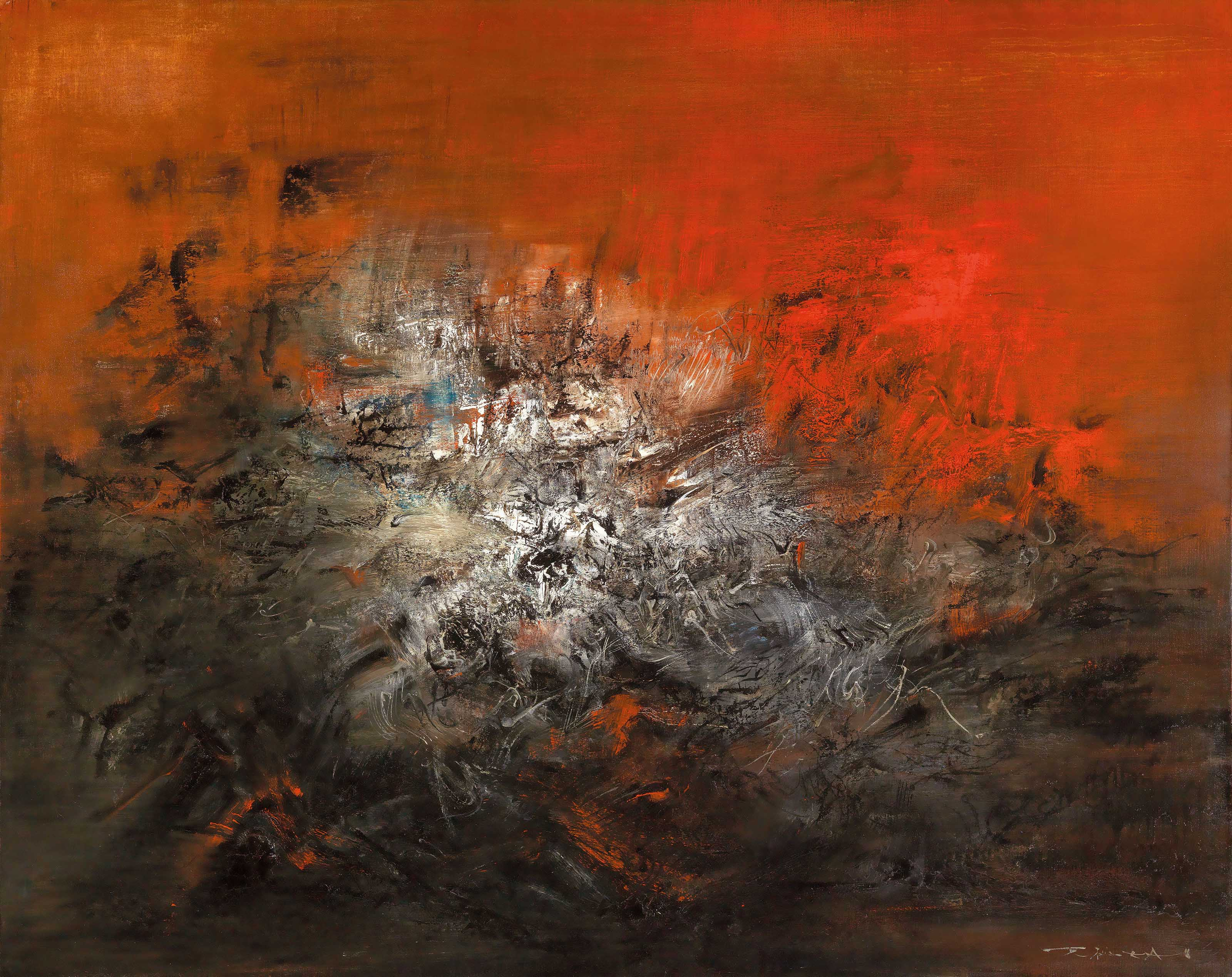 자오우키(Zao Wou-Ki), 중국, 화가, 1920-2013