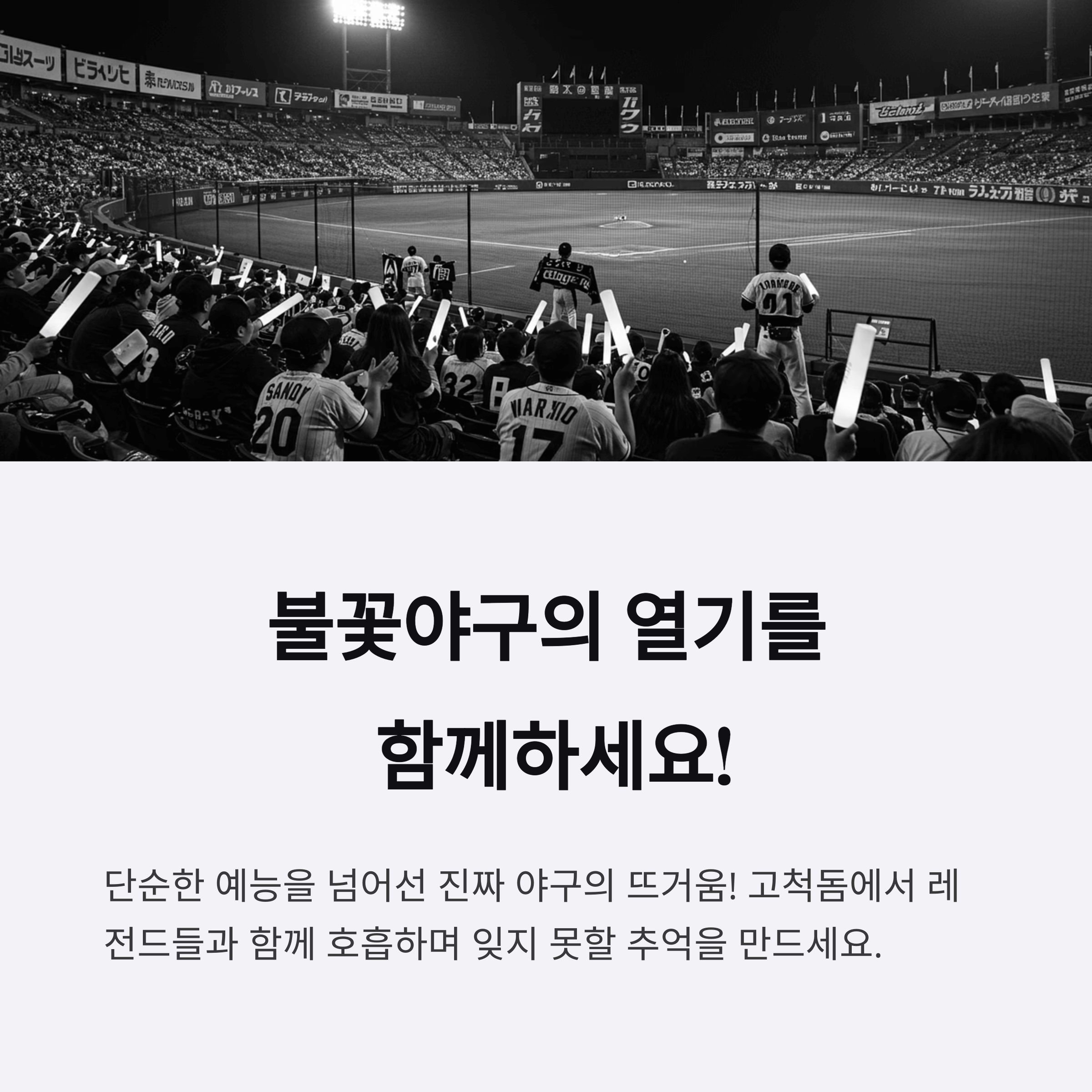 불꽃야구 직관 일정 및 예매 팁 총정리
