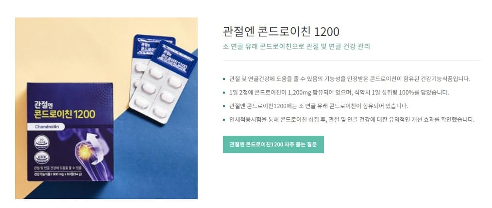 콘드로이친1200 설명