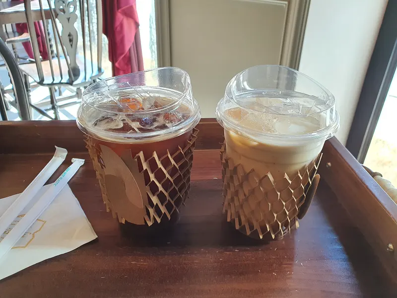 커피 2잔