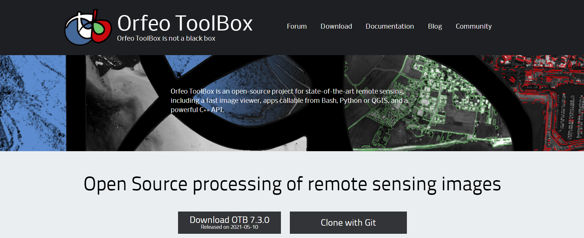 Orfeo ToolBox(OTB) QGIS와 연동하기