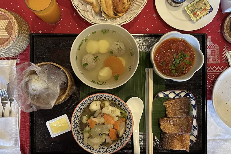빌랑 클랑 위앙 조식 치앙마이 세트