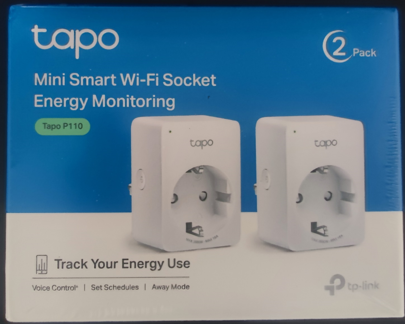 Tapo P110 IoT 플러그 상자 정면