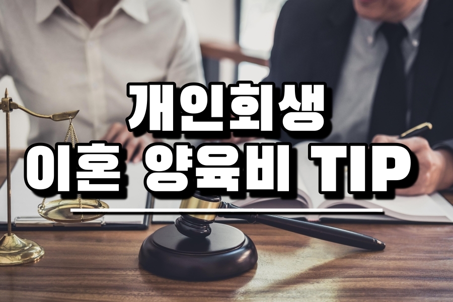 이혼 후 개인회생에 유의해야 할 점은?