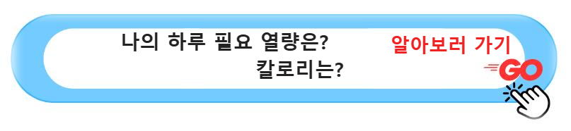 나의 하루 필요 열량은? 칼로리 알아보기 ; 칼로리 계산법