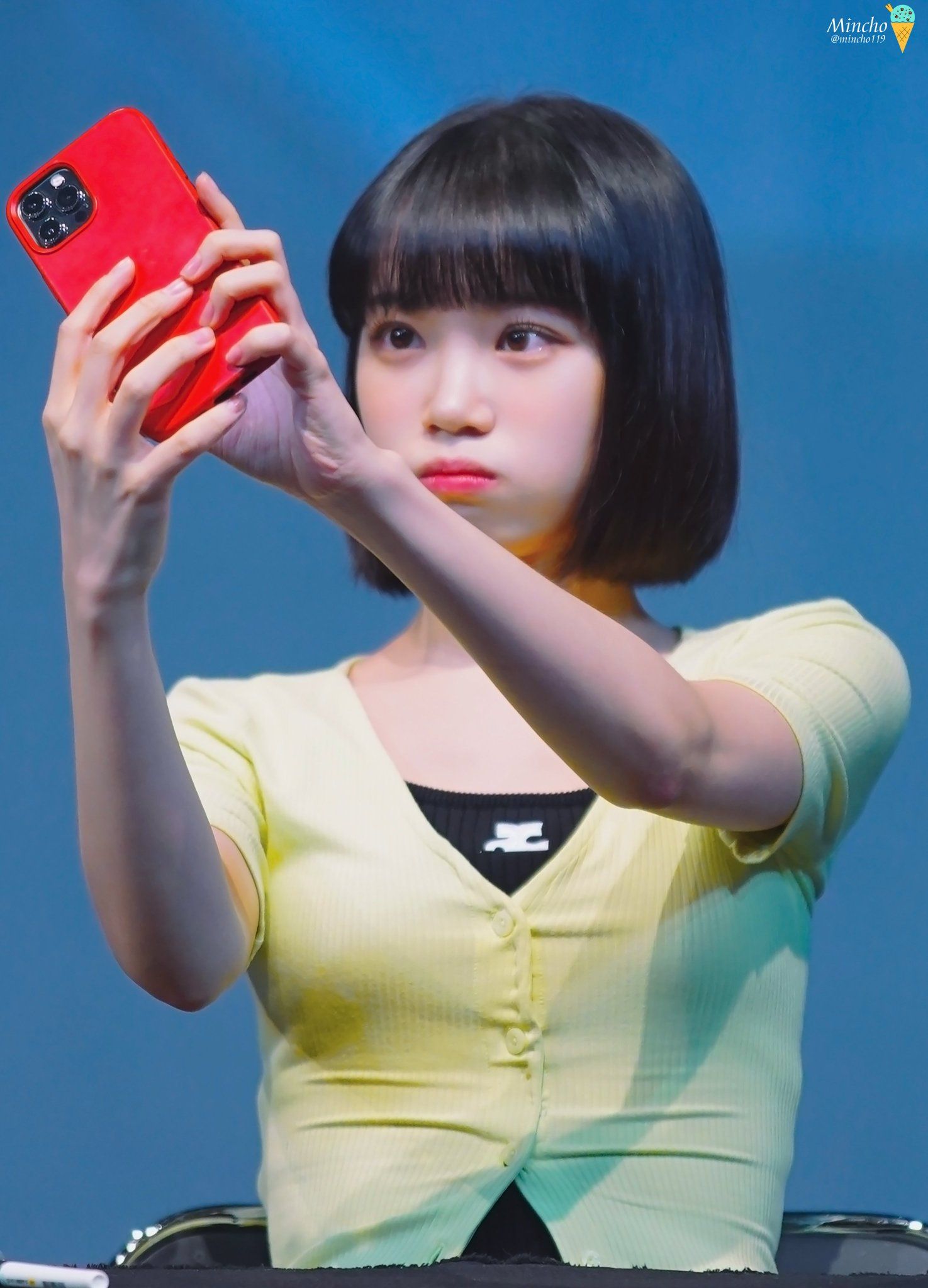 김채원 아이즈원 나이 사진 성형 배경화면 남자친구 언더붑