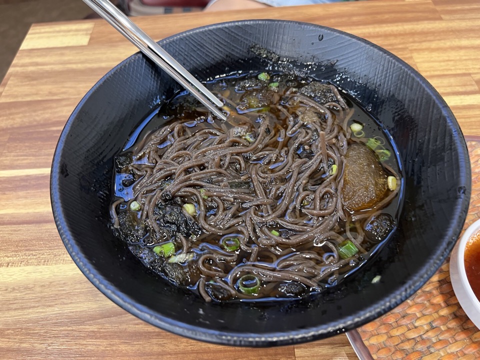 민수랜드-모악면옥 메밀소바