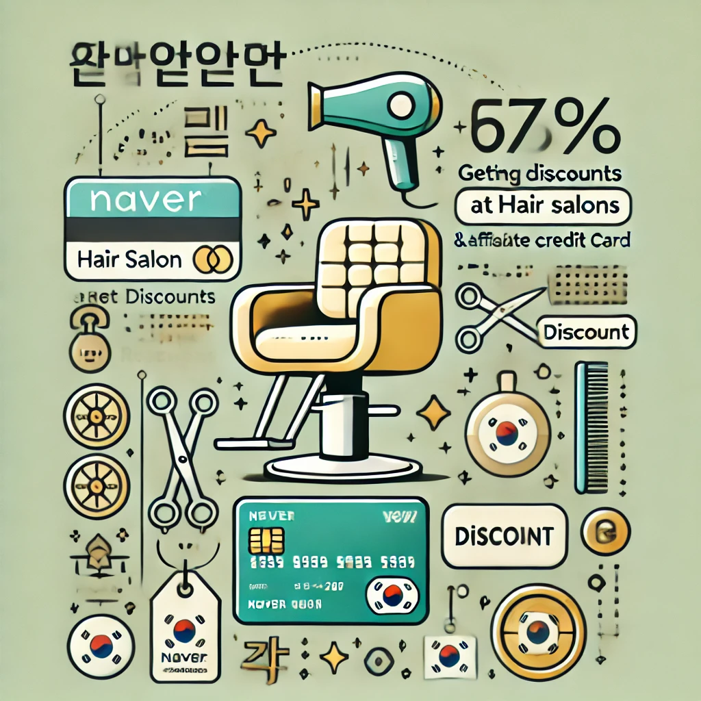 네이버 예약과 제휴 카드를 활용한 미용실 할인 꿀팁
