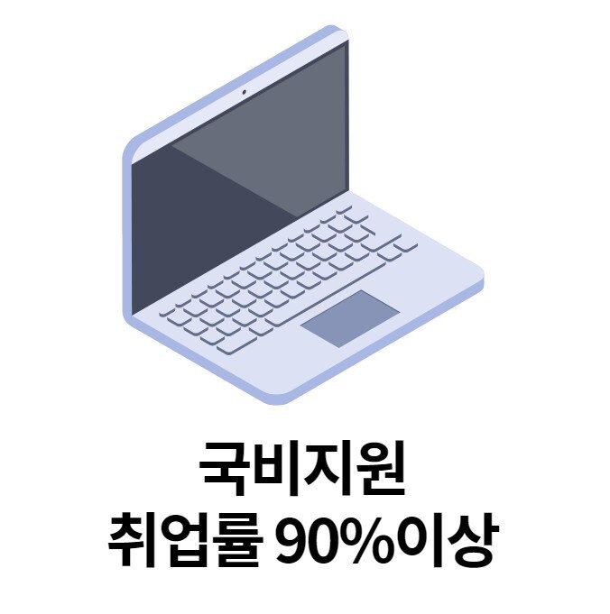  취업률 90%이상 컴공 국비지원 받아서 다양하게 취업하자