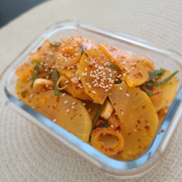  단무지무침 초간단반찬 3분컷