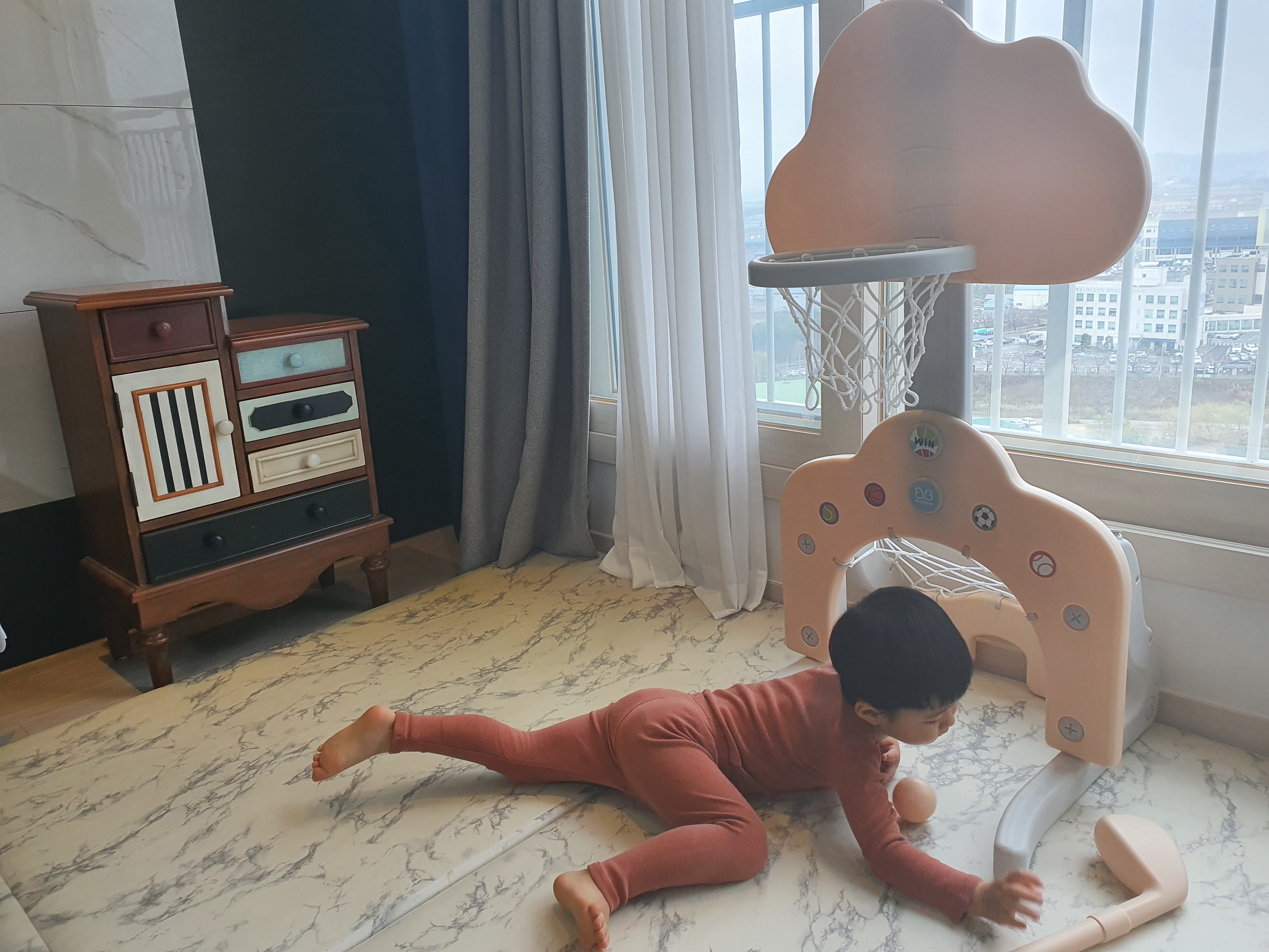  베네베네 농구대 구매 후기 [우리아이 농구선수 만들기]
