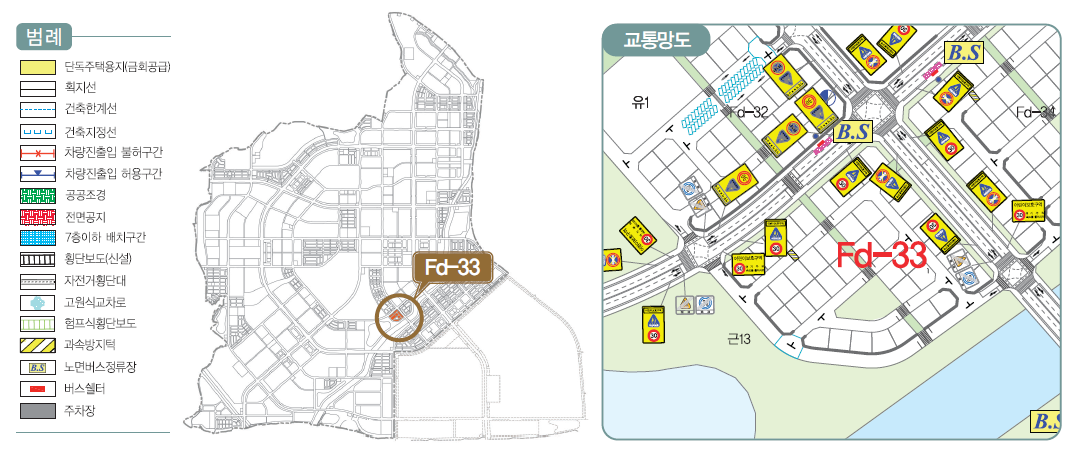  고덕 신도시 협의자 택지, FD-33 / FD-34