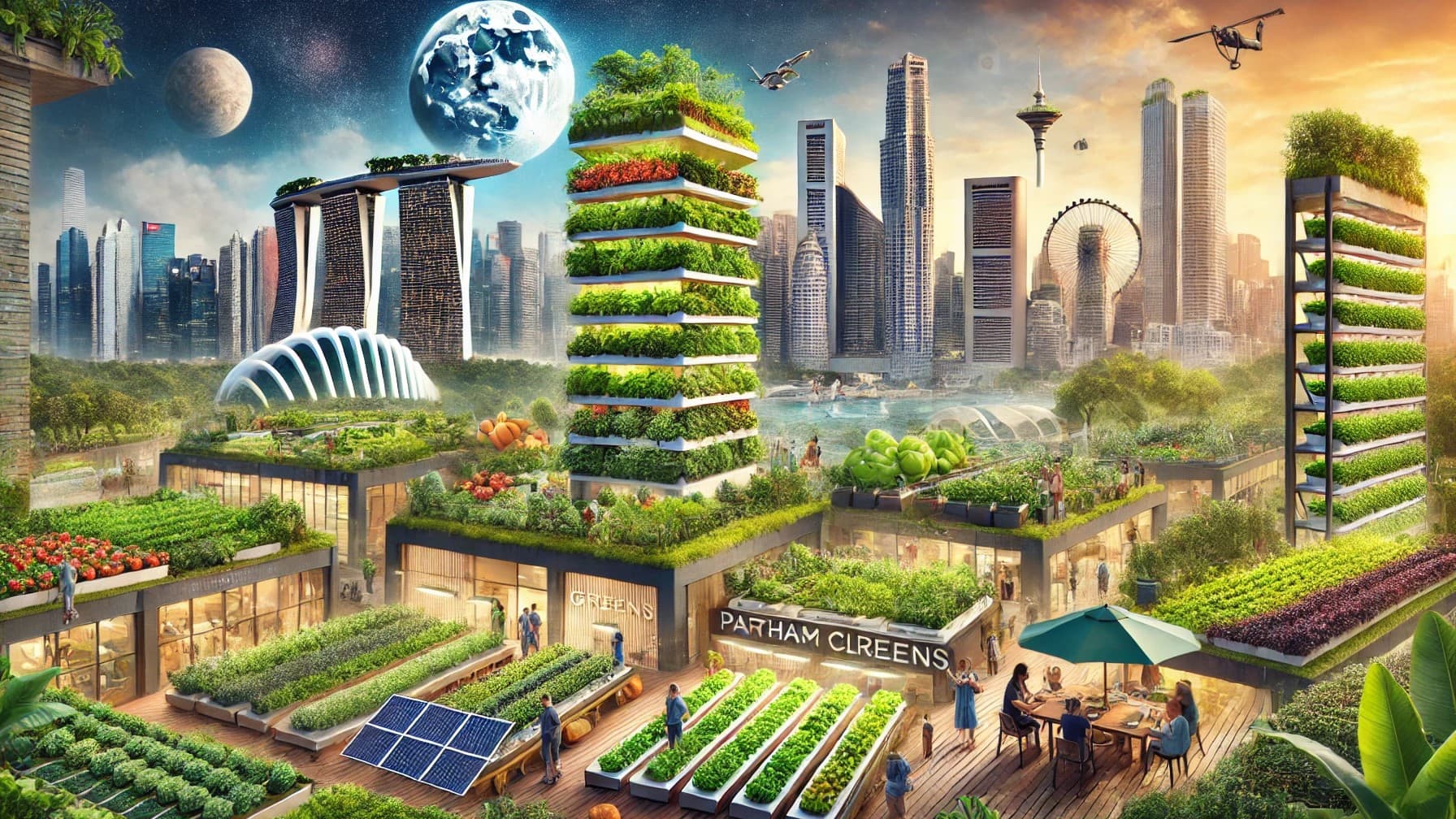 지속 가능한 식량 공급을 위한 도시 농업의 역할(Sustainable Urban Agriculture)